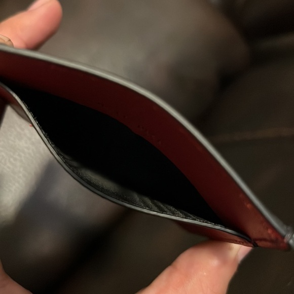 SALE!! Salvatore Ferragamo unisex leather Gancini logo card holder wallet NWB - Picture 9 of 10